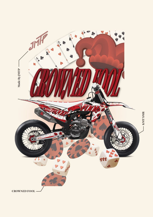 Poster of decal "Crowned Fool"