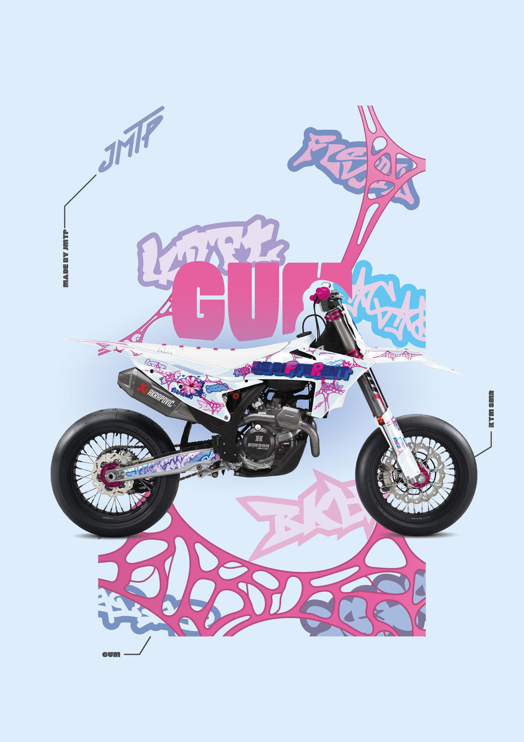 Poster of decal "Gum"