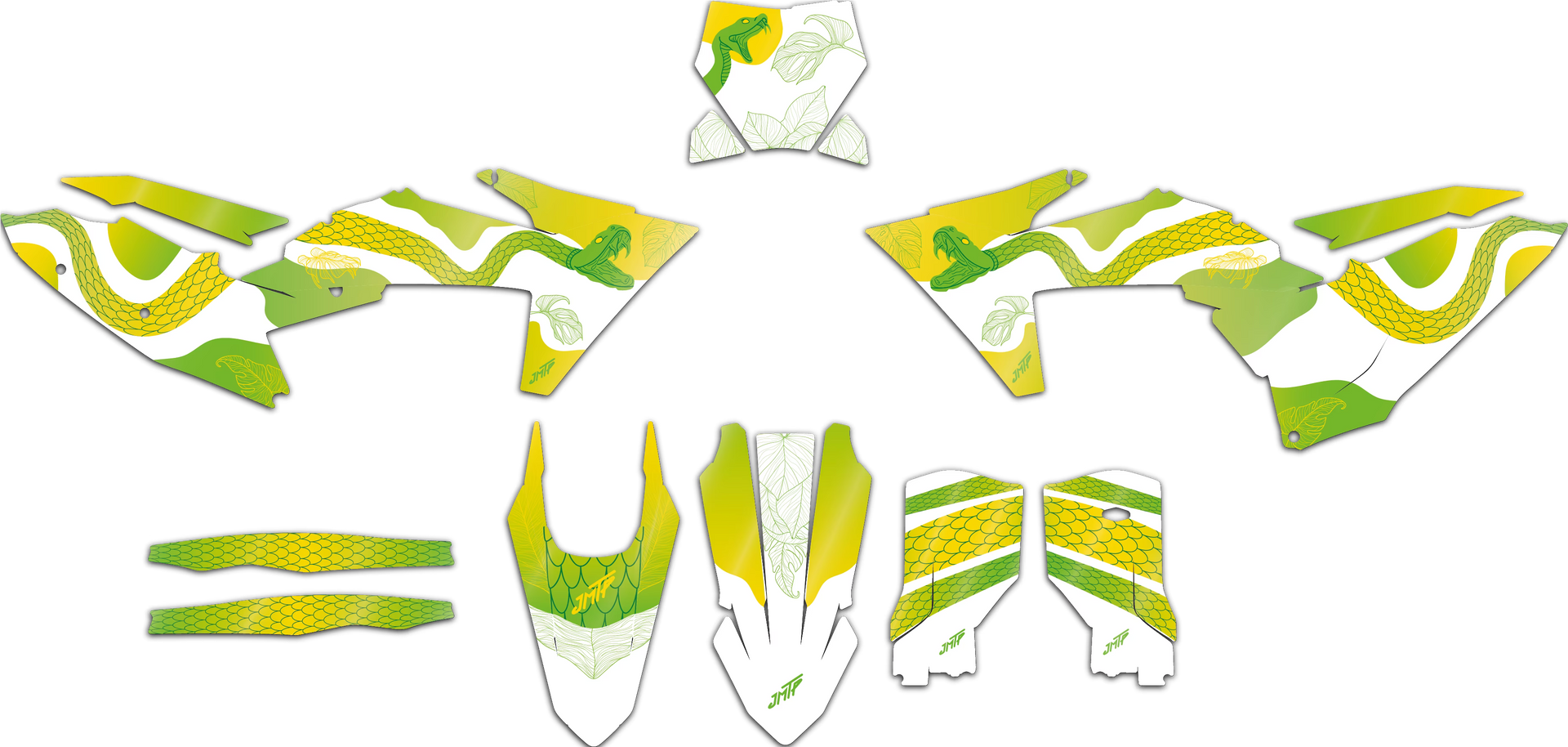 Unfolded view of decal "Ananta"