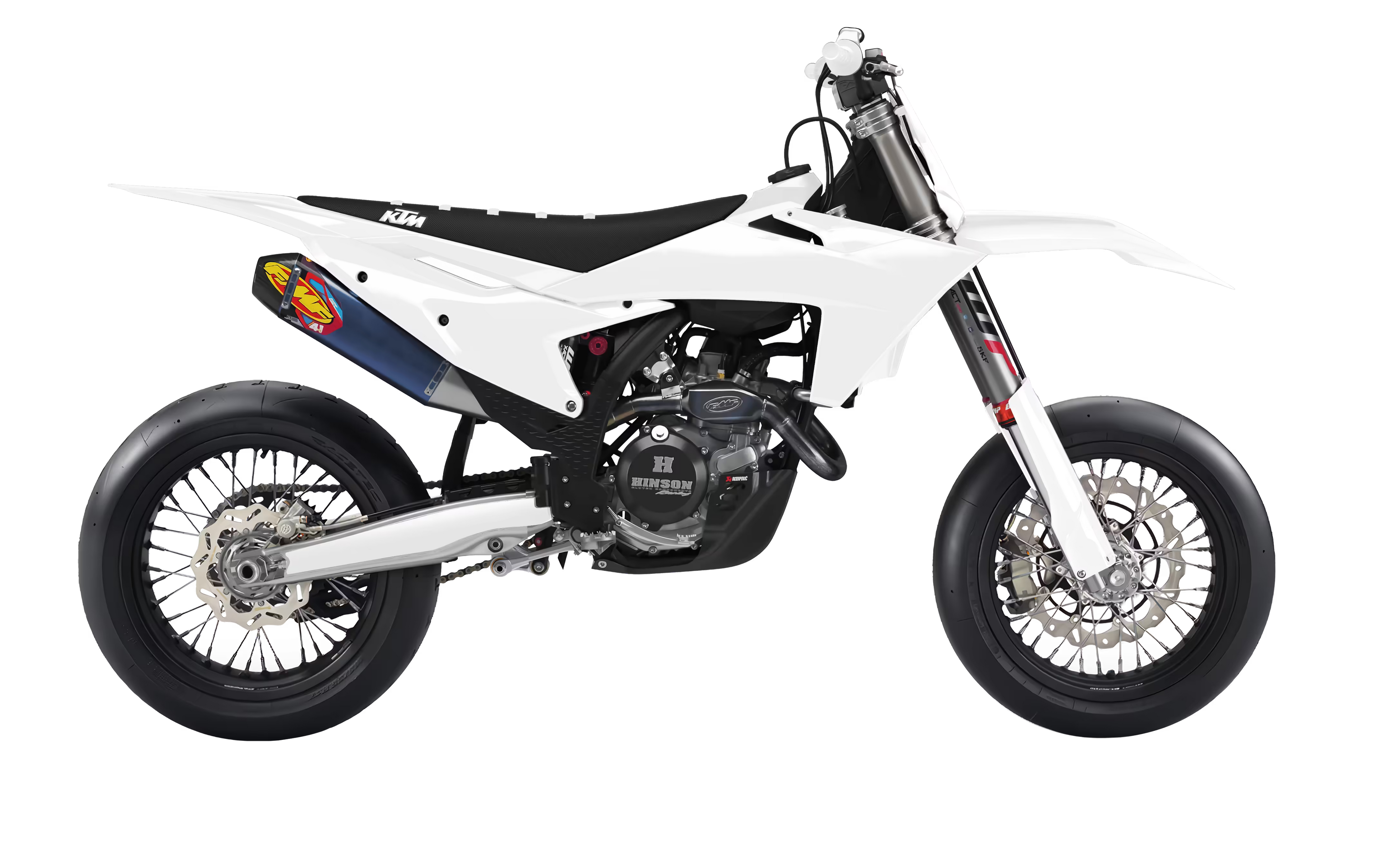 MockUp of a KTM EXC without a decal